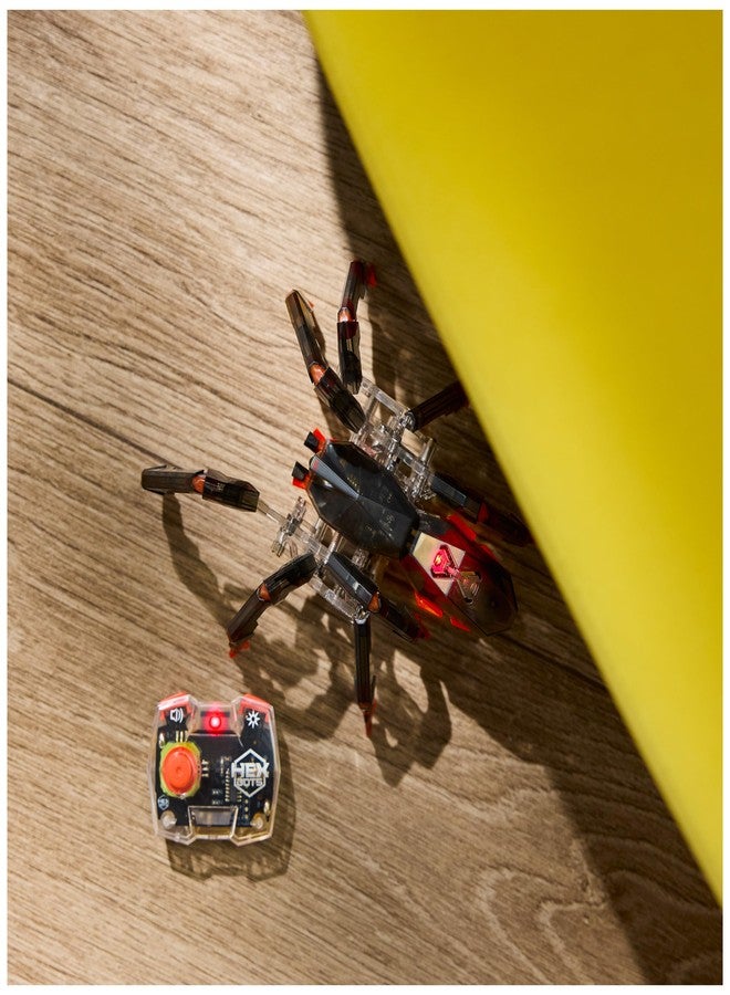 روبوتات سداسية عنكبوت رتيلاء يعمل بجهاز تحكم عن بعد من هيكس بوتس، ألعاب عنكبوت روبوت قابلة لإعادة الشحن للأطفال، عنكبوت رتيلاء روبوتي قابل للتعديل، ألعاب روبوت للأولاد والبنات من عمر 6 سنوات فما فوق - Image 5